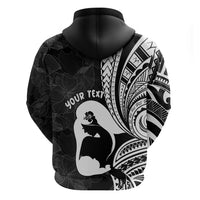 Mother's Day Hoodie Polynesia Vintage Hibiscus - Black LT7 - Polynesian Pride