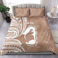 Mother's Day Bedding Set Polynesia Vintage Hibiscus - Brown LT7 - Polynesian Pride