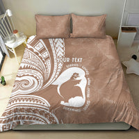 Mother's Day Bedding Set Polynesia Vintage Hibiscus - Brown LT7 - Polynesian Pride
