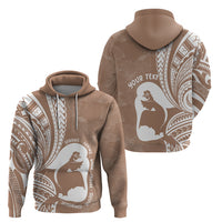 Mother's Day Hoodie Polynesia Vintage Hibiscus - Brown LT7 - Polynesian Pride