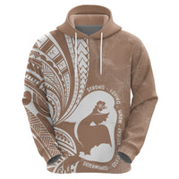 Mother's Day Hoodie Polynesia Vintage Hibiscus - Brown LT7 - Polynesian Pride