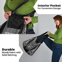 2025 Rugby Championship New Zealand Custom Grocery Bag Poutama Motifs - Polynesian Pride