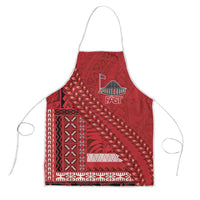 Samoa FAST Siapo Apron Tatau-Ulafala Vines LT7 Red - Polynesian Pride