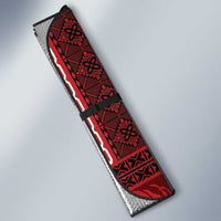 Samoa FAST Siapo Auto Sun Shade Tatau-Ulafala Vines LT7 - Polynesian Pride