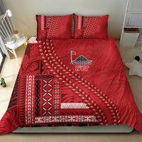 Samoa FAST Siapo Bedding Set Tatau-Ulafala Vines - Polynesian Pride