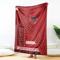Samoa FAST Siapo Blanket Tatau-Ulafala Vines - Polynesian Pride