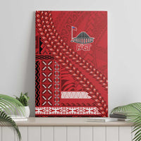 Samoa FAST Siapo Canvas Wall Art Tatau-Ulafala Vines LT7 - Polynesian Pride