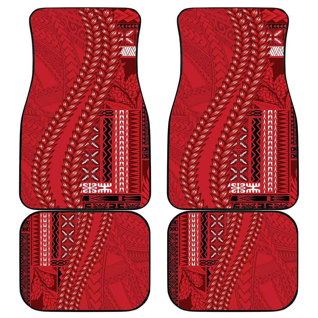 Samoa FAST Siapo Car Mats Tatau-Ulafala Vines LT7 - Polynesian Pride