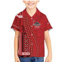 Samoa FAST Siapo Family Matching Mermaid Dress and Hawaiian Shirt Tatau-Ulafala Vines - Polynesian Pride