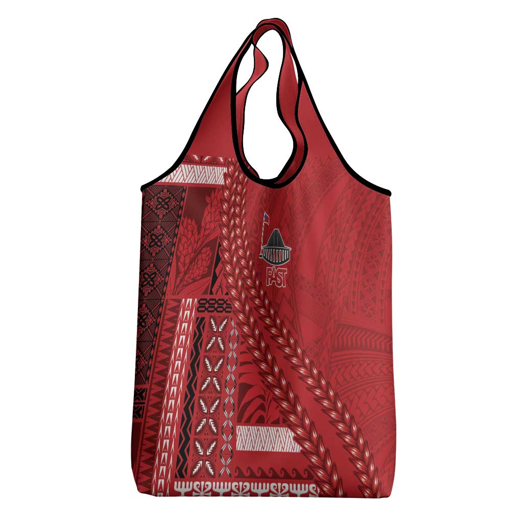 Samoa FAST Siapo Grocery Bag Tatau-Ulafala Vines LT7 - Polynesian Pride