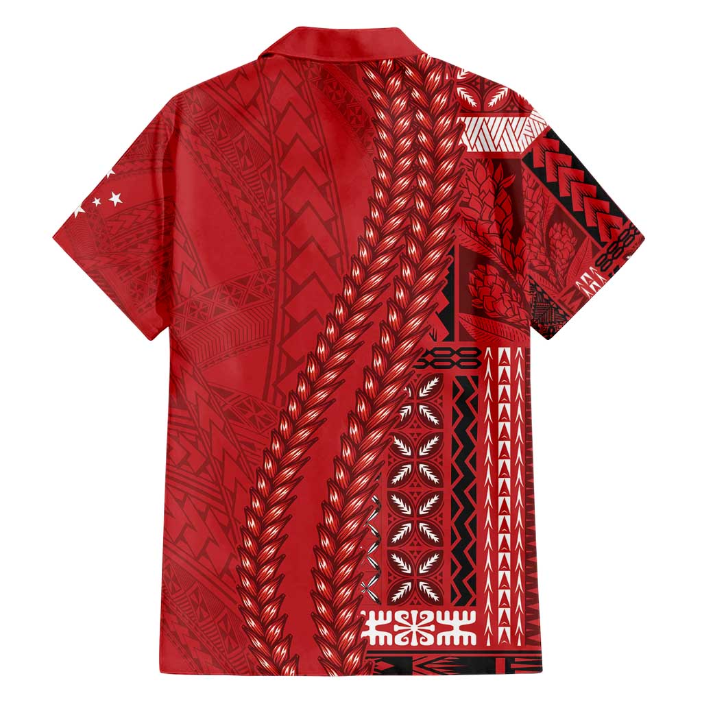 Samoa FAST Siapo Hawaiian Shirt Tatau-Ulafala Vines LT7 - Polynesian Pride