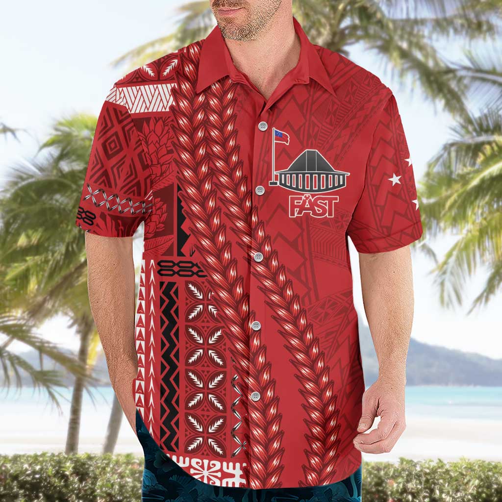 Samoa FAST Siapo Hawaiian Shirt Tatau-Ulafala Vines LT7 - Polynesian Pride