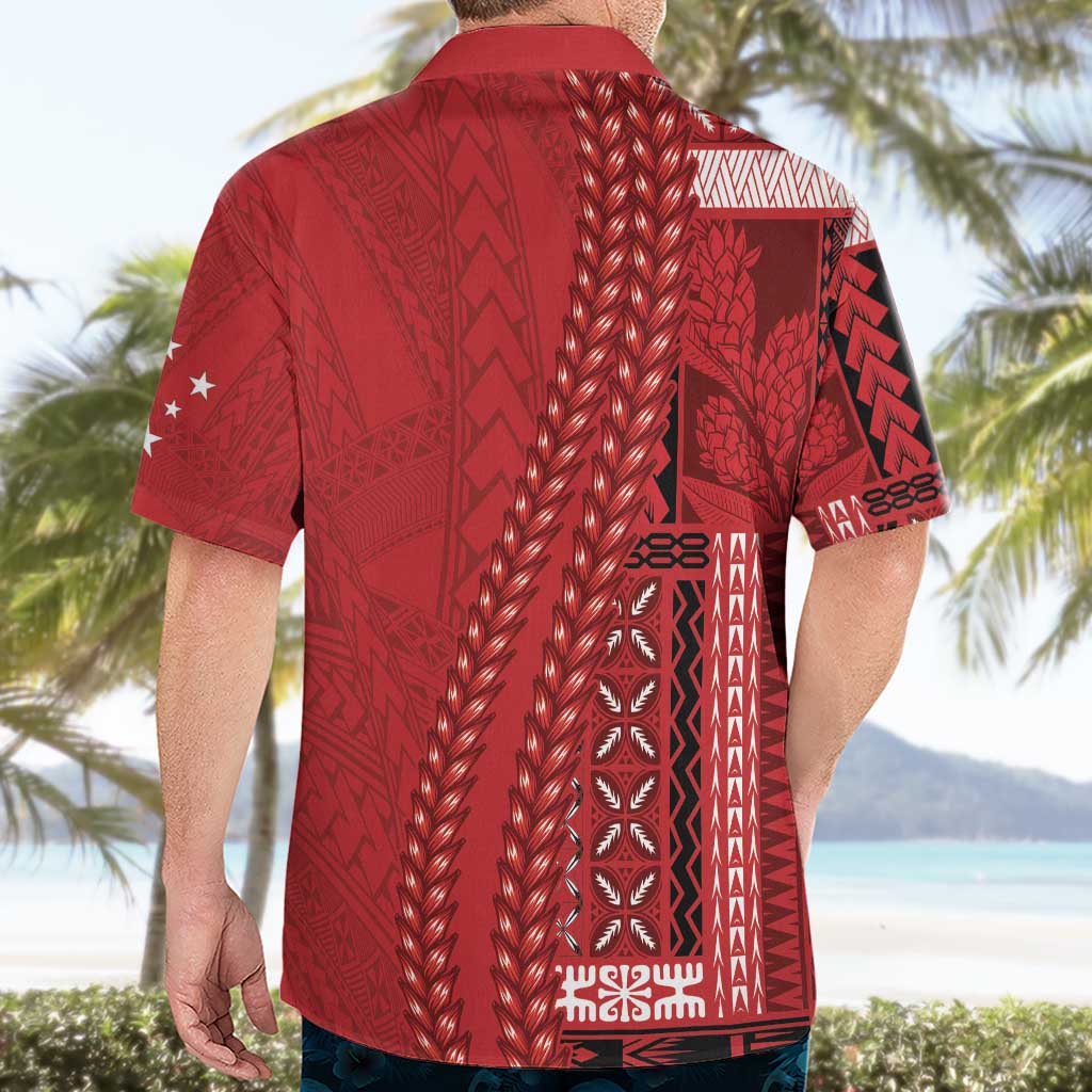 Samoa FAST Siapo Hawaiian Shirt Tatau-Ulafala Vines LT7 - Polynesian Pride