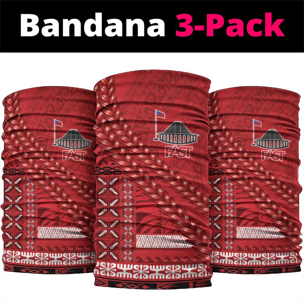Samoa FAST Siapo Neck Gaiter Tatau-Ulafala Vines - Polynesian Pride