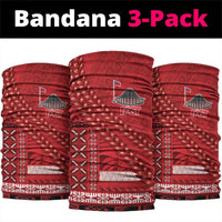 Samoa FAST Siapo Neck Gaiter Tatau-Ulafala Vines - Polynesian Pride