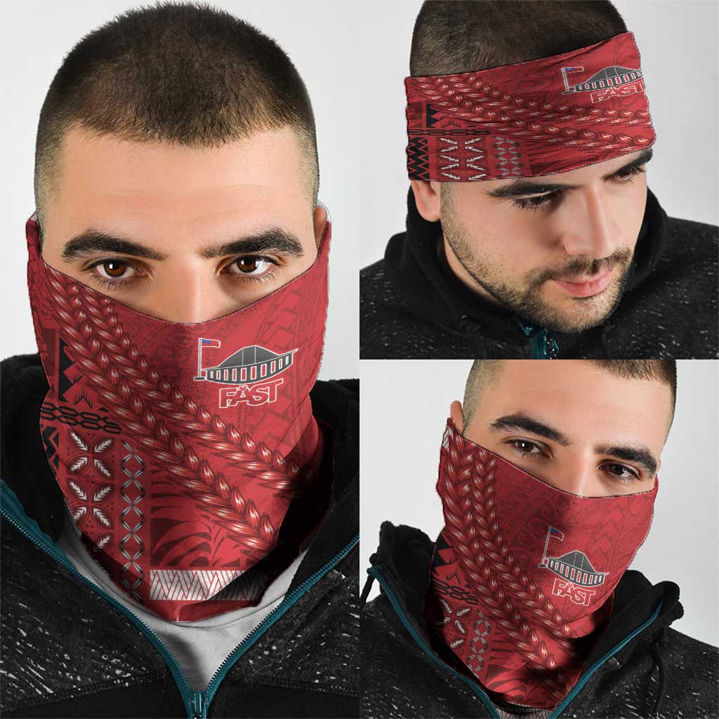 Samoa FAST Siapo Neck Gaiter Tatau-Ulafala Vines - Polynesian Pride
