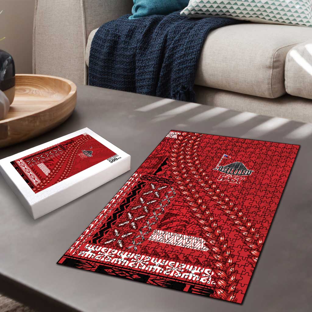 Samoa FAST Siapo Puzzle Tatau-Ulafala Vines LT7 - Polynesian Pride