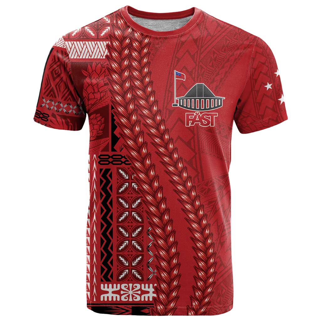 Samoa FAST Siapo T Shirt Tatau-Ulafala Vines - Polynesian Pride