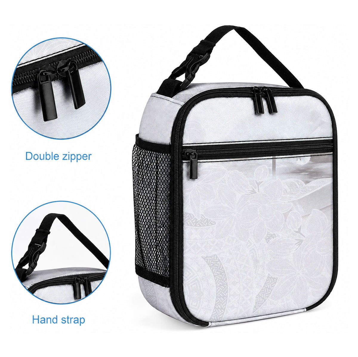 Niue White Sunday Tapu Fanau Lunch Bag Fiti Pua Mix Hiapo Tapa