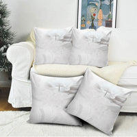 Niue White Sunday Tapu Fanau Pillow Cover Fiti Pua Mix Hiapo Tapa LT7 - Polynesian Pride