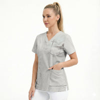 Niue White Sunday Tapu Fanau Scrub Top Fiti Pua Mix Hiapo Tapa LT7 - Polynesian Pride