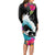 Hawaii Surfing Long Sleeve Bodycon Dress Triple Crown Rides The Waves LT7 - Polynesian Pride