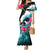 Hawaii Surfing Mermaid Dress Triple Crown Rides The Waves LT7 Women Black - Polynesian Pride