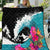 Hawaii Surfing Quilt Triple Crown Rides The Waves LT7 Black - Polynesian Pride