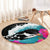 Hawaii Surfing Round Carpet Triple Crown Rides The Waves LT7 - Polynesian Pride