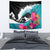 Hawaii Surfing Tapestry Triple Crown Rides The Waves LT7 - Polynesian Pride