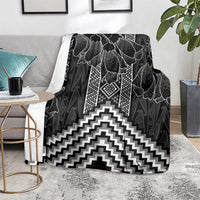 Aotearoa Taniko Pattern Blanket Poutama Mix Kowhai Flowers LT7 - Polynesian Pride