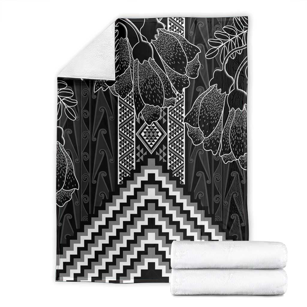 Aotearoa Taniko Pattern Blanket Poutama Mix Kowhai Flowers LT7 - Polynesian Pride
