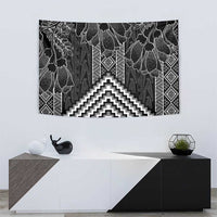 Aotearoa Taniko Pattern Tapestry Poutama Mix Kowhai Flowers