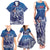 Samoa Manuia le Aso Tuto'atasi Siapo Motif Family Matching Tank Maxi Dress and Hawaiian Shirt Warrior with Nifo Oti