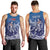 Samoa Manuia le Aso Tuto'atasi Siapo Motif Men Tank Top Warrior with Nifo Oti