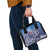 Samoa Manuia le Aso Tuto'atasi Siapo Motif Shoulder Handbag Warrior with Nifo Oti
