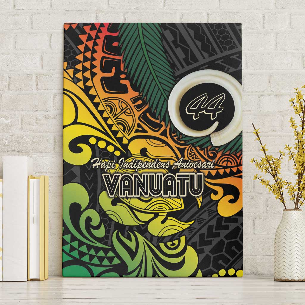 Vanuatu 44 Yia Indipendens Anivesari Canvas Wall Art Curve Style