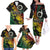 Vanuatu 44 Yia Indipendens Anivesari Family Matching Off The Shoulder Long Sleeve Dress and Hawaiian Shirt Curve Style