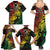 Vanuatu 44 Yia Indipendens Anivesari Family Matching Summer Maxi Dress and Hawaiian Shirt Curve Style