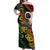 Vanuatu 44 Yia Indipendens Anivesari Off Shoulder Maxi Dress Curve Style