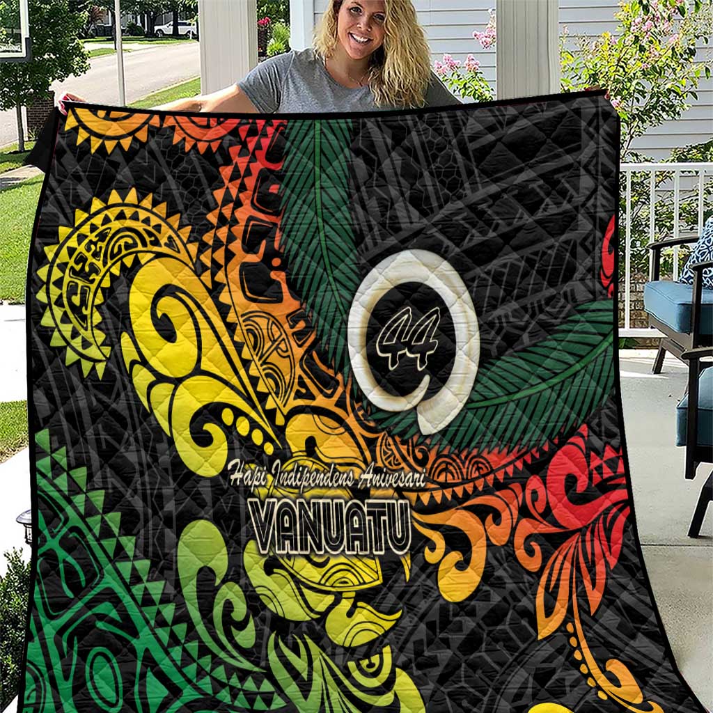 Vanuatu 44 Yia Indipendens Anivesari Quilt Curve Style