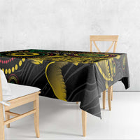 Vanuatu Personalized Aboriginal Arts Tablecloth Turtle and Iguana Special LT7 - Polynesian Pride