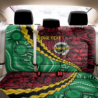 Vanuatu Personalized Tribal Back Car Seat Cover Aboriginal Inspired Mix Style - Polynesian Pride