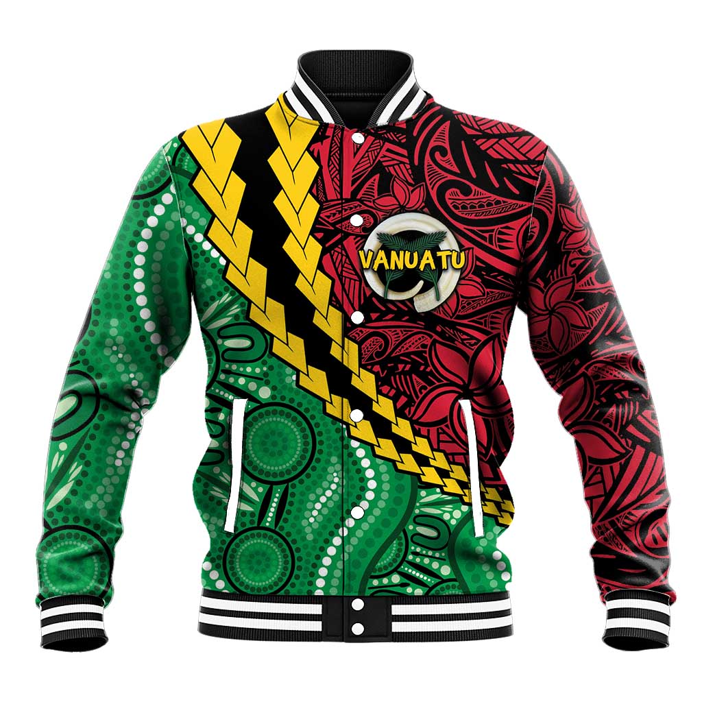 Vanuatu Personalized Tribal Baseball Jacket Aboriginal Inspired Mix Style LT7 Unisex Colorful - Polynesian Pride