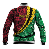 Vanuatu Personalized Tribal Baseball Jacket Aboriginal Inspired Mix Style LT7 - Polynesian Pride