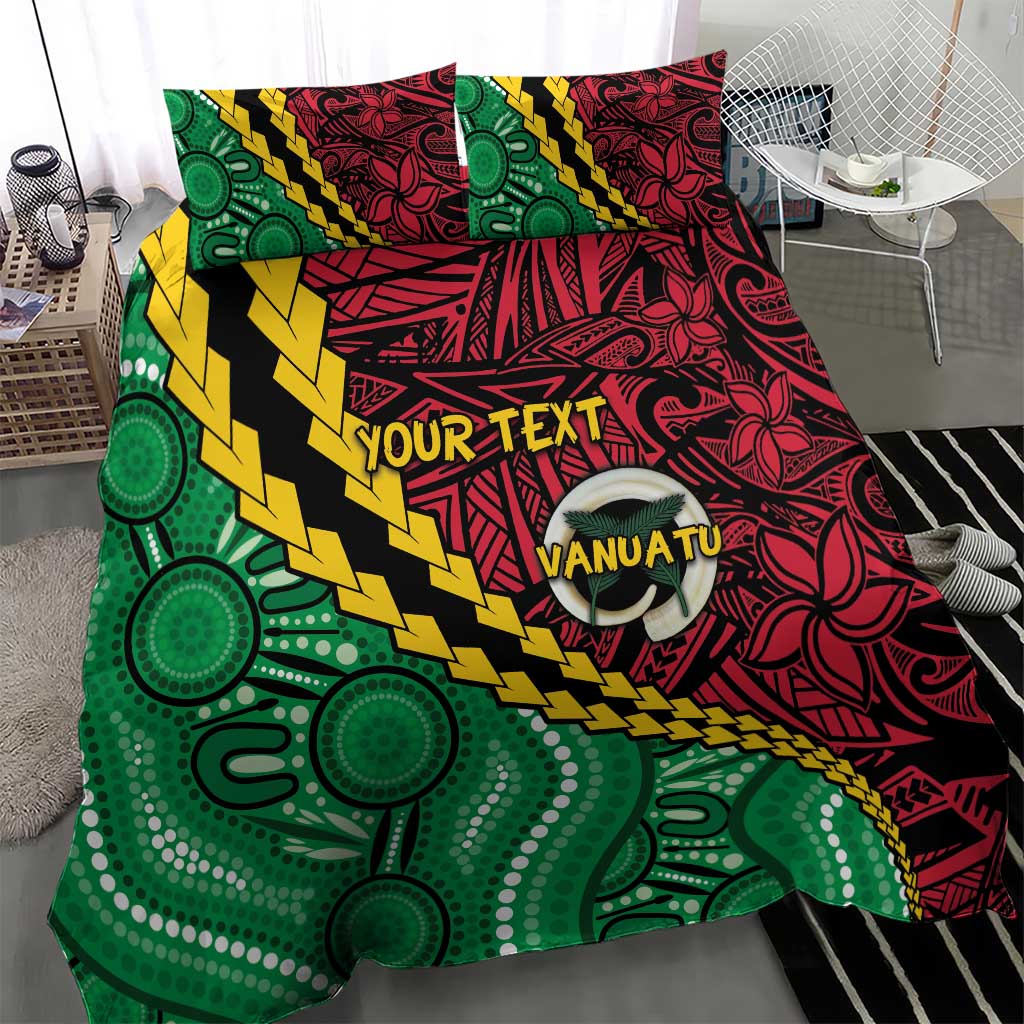 Vanuatu Personalized Tribal Bedding Set Aboriginal Inspired Mix Style - Polynesian Pride