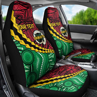 Vanuatu Personalized Tribal Car Seat Cover Aboriginal Inspired Mix Style - Polynesian Pride