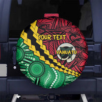 Vanuatu Personalized Tribal Spare Tire Cover Aboriginal Inspired Mix Style - Polynesian Pride