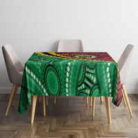 Vanuatu Personalized Tribal Tablecloth Aboriginal Inspired Mix Style LT7 - Polynesian Pride
