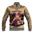 Personalised Polynesian Baseball Jacket Dog Lover With Beagle - Sunset At The Beach LT7 - Polynesian Pride